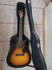 ZAGER EZ-PLAY SUNBURST Acoustic/Electric Guitar/ZAD 50CE/VS/Mint