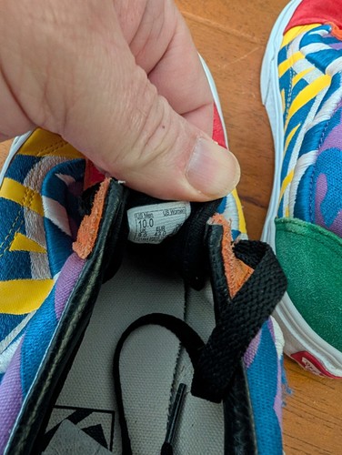 Herren VANS "Old Skool Statement" Wildleder bestickt Schuhe Größe 10 Männer - Bild 4 von 6