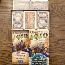 Ticket To Ride USA 1910 Expansion Pack - Complete -Excellent Condition