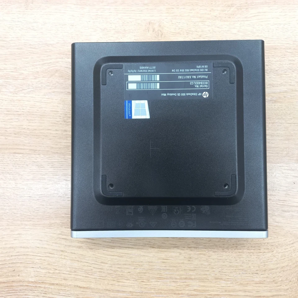 HP EliteDesk 800 G5 Mini PC i5-9500T 8GB RAM 250GB SSD Windows 11 Pro No PSU - Image 3 of 3