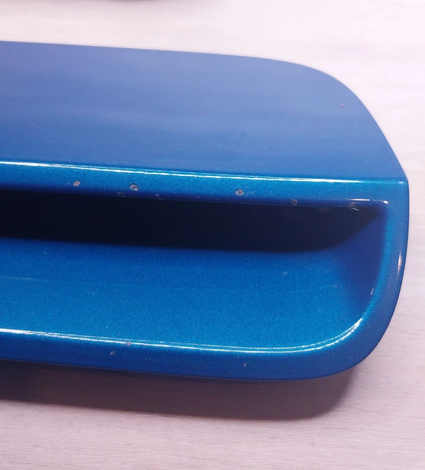 2008 2009 PONTIAC G8 FRONT HOOD SCOOP VENT RIGHT RH PASSENGER SIDE BLUE OEM - Image 4 of 4