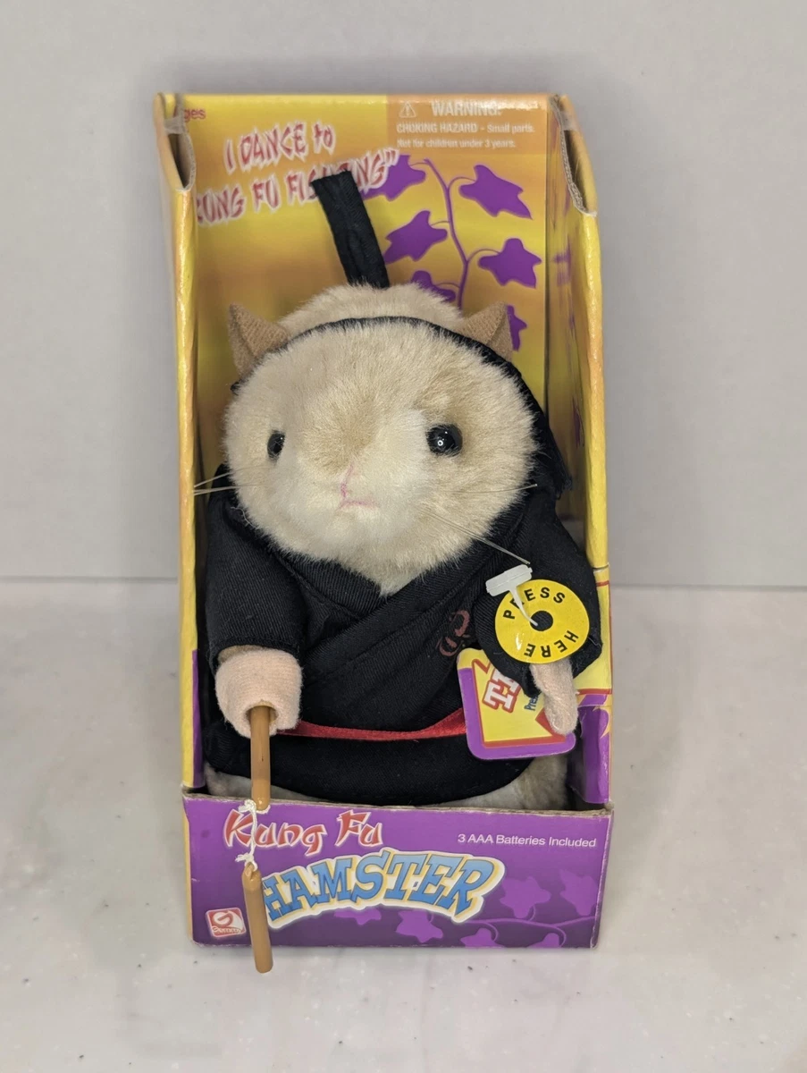 Gemmy Kung Fu Dancing Hamster - Needs Batteries Aa144 for sale