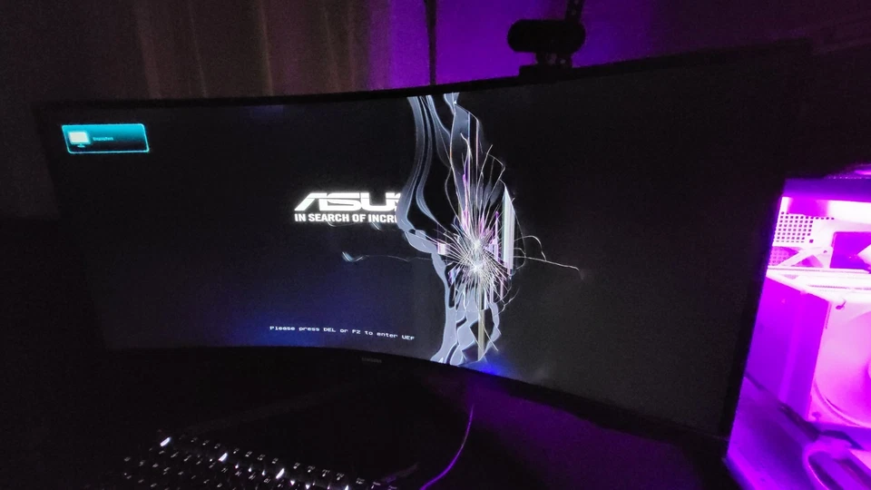 SAMSUNG Odyssey G5 C34G55TWWP 34 Zoll Curved  - Bild 4 von 4