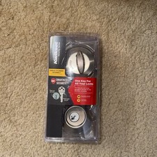 Kwikset Security Single-Cylinder Deadbolt Satin Nickel 660 15 SMT CP K6 V2