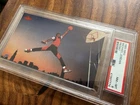 New ListingNike 1985 Air Jordan Promo Michael Jordan Chicago Bulls PSA 8 Trading Card