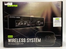 Shure SLXD14 Digital Wireless Cardioid Lavalier Microphone Bundle UD2116034