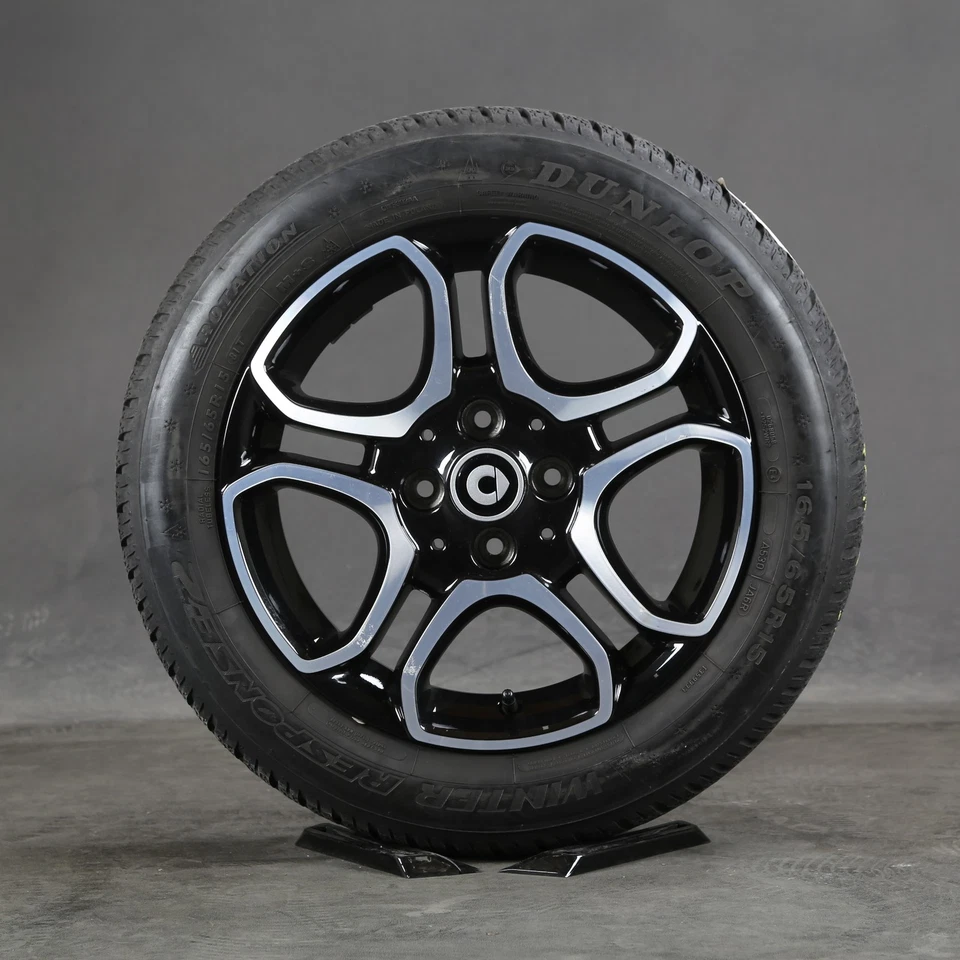 15 Zoll Winterräder Smart Fortwo C453 Forfour W453 A4534018500 Winterreifen - Bild 3 von 4