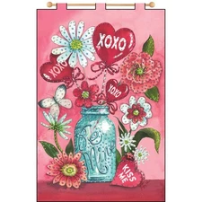 Design Works™ Be Mine February Banner Felt & Sequin Kit
