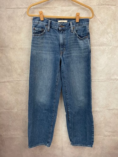 Jeans Levi's donna blu papà larghi taglia 26
