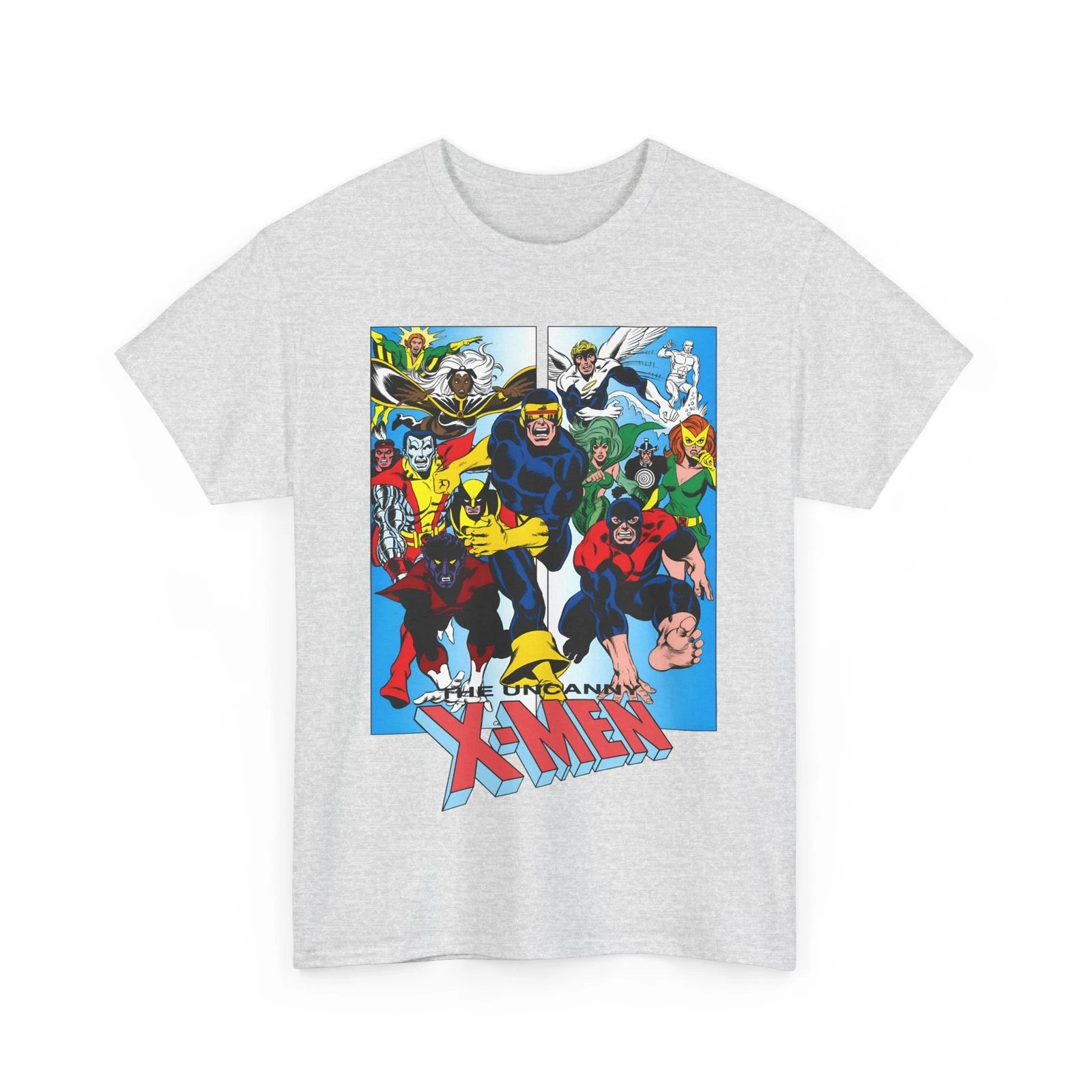 Uncanny X-Men T-Shirt - Dave Cockrum Art - Marvel Comics - Wolverine, Storm