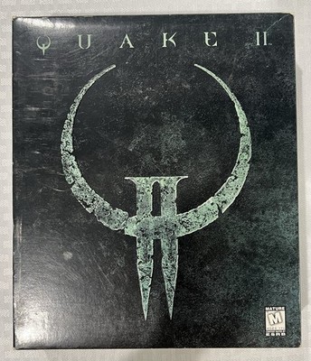 Quake II 2 PC Big Box + Ground Zero & The Reckoning Missions Windows Video Game