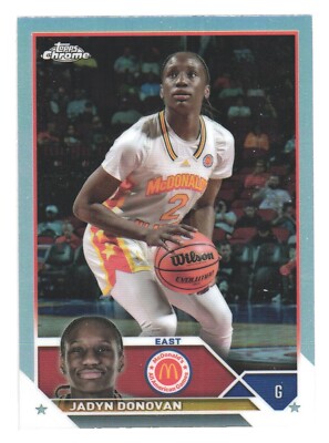 2023 Topps McDonald s All American Basketball Jadyn Donovan Refractor
