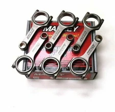 Manley Turbo Tuff Tri-Beam Rods 5.683" Length Set of 6 Fits BMW N55 S55 14449-6