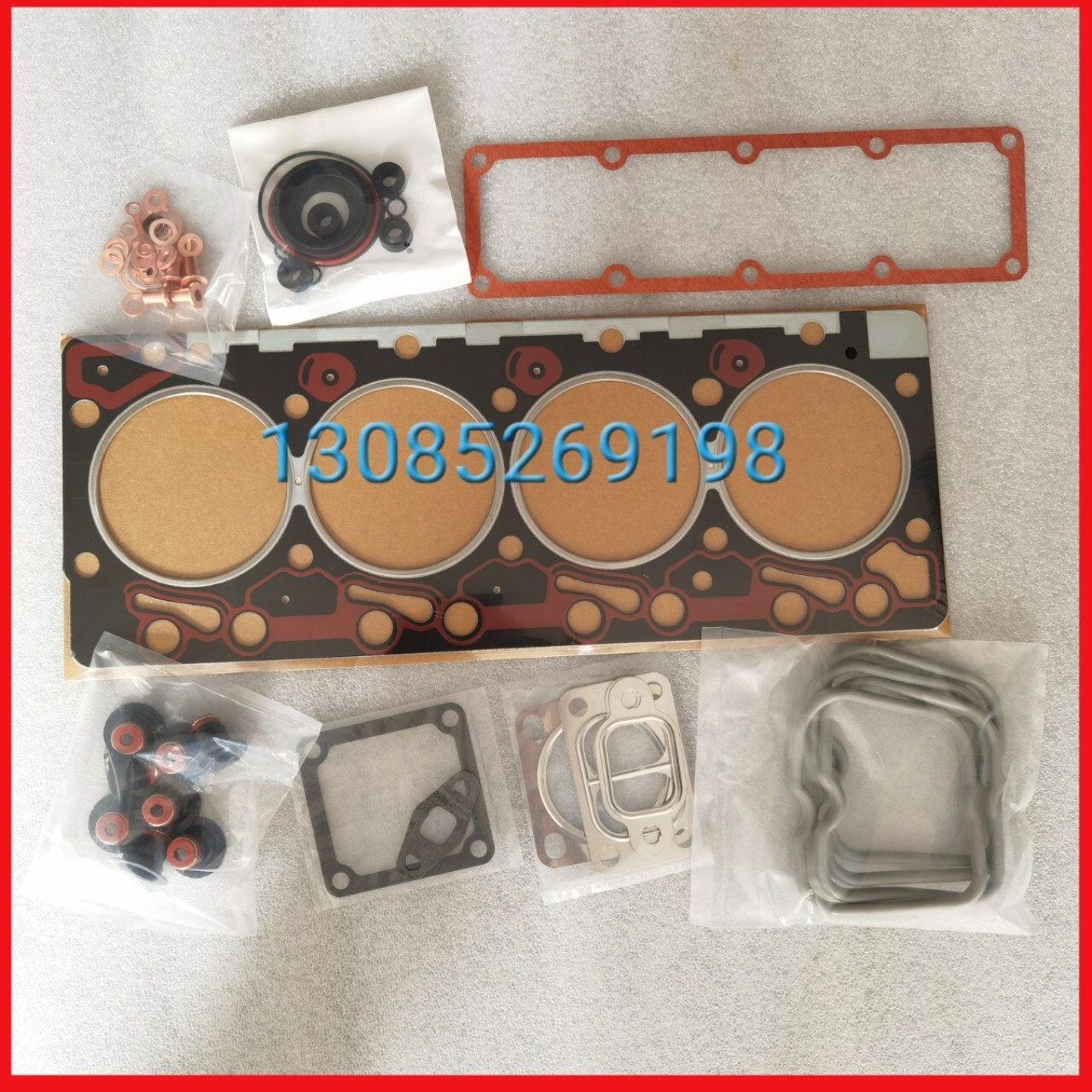Upper & Lower Full Gasket 3804896 3802375 for Cummins Engine 3.9L  