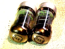 OUTPUT TUBES PAIR TYPE 7AK7 REMINGTON RAND POWER PENTODE TUBES UNIVAC