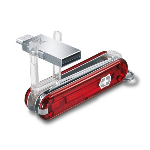 VICTORINOX @Work Outdoor Swiss Army Knife USB Memory 32GB New - Picture 5 of 13