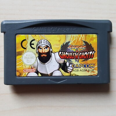 Super Ghouls 'n Ghosts Nintendo GameBoy Advance Spiel GBA Game Cartridge
