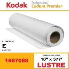 Kodak PROFESSIONAL ENDURA Premier Color Paper Roll Lustre,10x577ft Emulsion Out