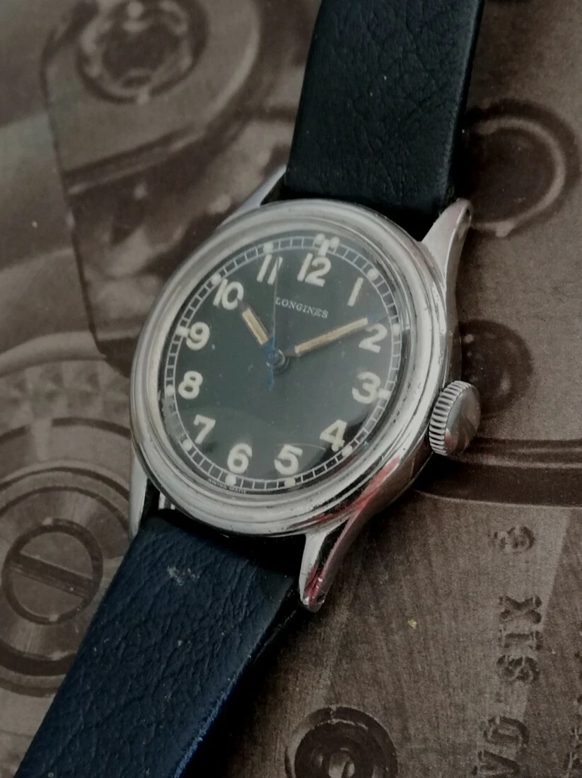 Longines military shop vintage