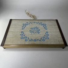 Vintage  WARM O TRAY - Model #60 - Corning Ware - Cornflower Blue - Works