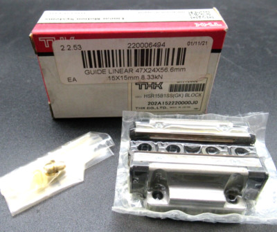 THK HSR15B1SS(GK) Linear Motion Guide Block HSR-15 HSR15B1SS (GENUINE OEM) *NEW*