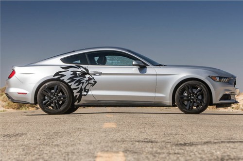 Fits Mustang King Lion Pickup Side Vehicle Decal Graphic Sticker US Truck Vinyl - Picture 2 of 9