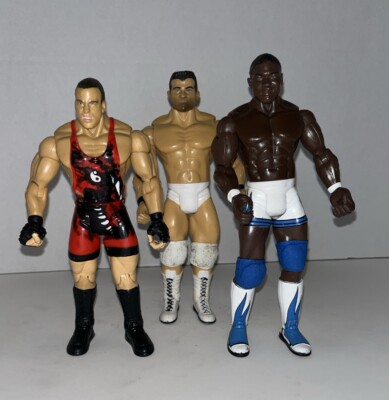 Lot of 3 Jakks Pacific Figures Van Dam, Benjamin And Stryker Loose#C202
