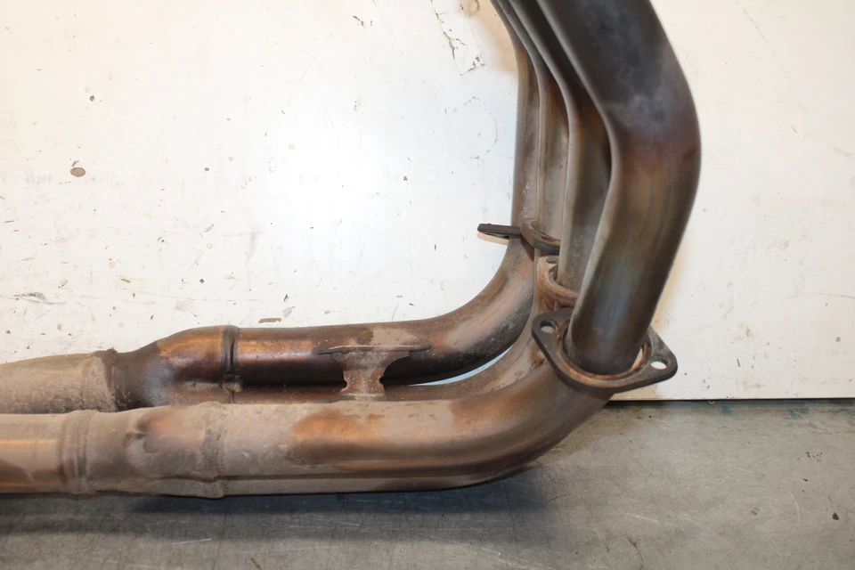 08-09 YAMAHA YZF R6S COLECTOR DE TUBOS DE ESCAPE 5SL-14602-01-00 BB690 Foto 4 de 4