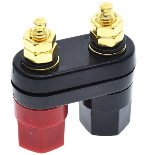 TERMINALI PRESA AMPLIFICATORE CASSE ACUSTICHE INGRESSO PER SPINA A BANANA DA 4mm - Afbeelding 4 van 12