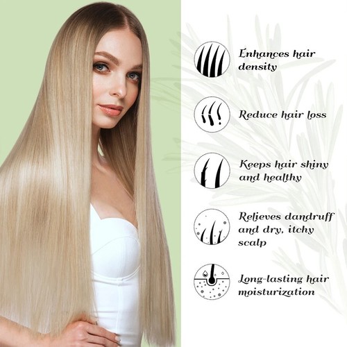 Rosemary Hair Growth Kit Shampoo, Conditioner & Oil 3PCS Kit Strengthen Hair - Picture 14 of 15
