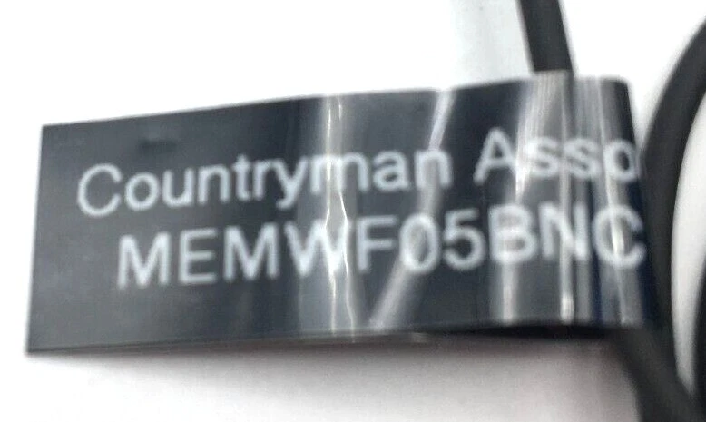 Micrófono lavalier omnidireccional Countryman EMW MEMWF05BNC nuevo envío gratuito Foto 4 de 4