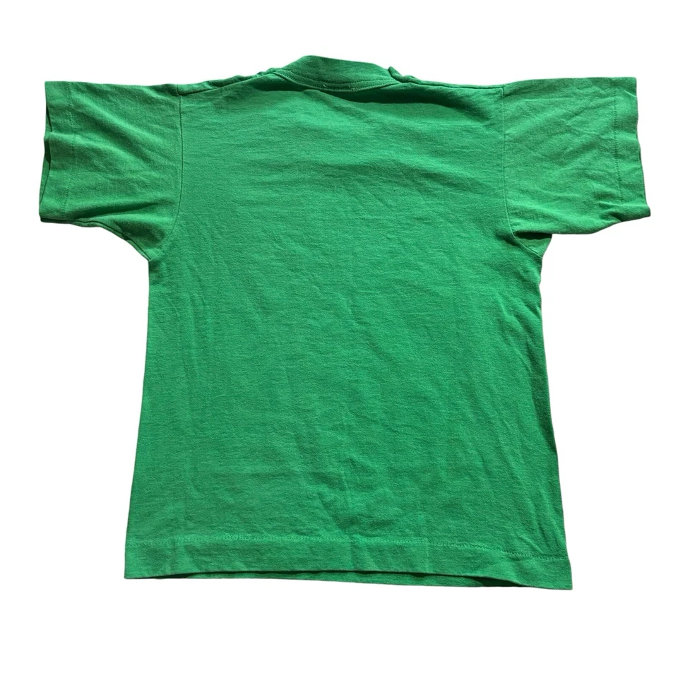 Vintage Space Jam Shirt Youth Medium Kids Green Freeze Looney Tunes Monstars - Image 2 of 4