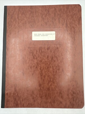 Math Model For Prediction Of Infrared Signature 1982 Rare Air Force Wright Patt 