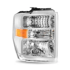 Fit 2008-2014 Ford E150 E250 E350 E450 Superduty Right Passenger Side Headlight 