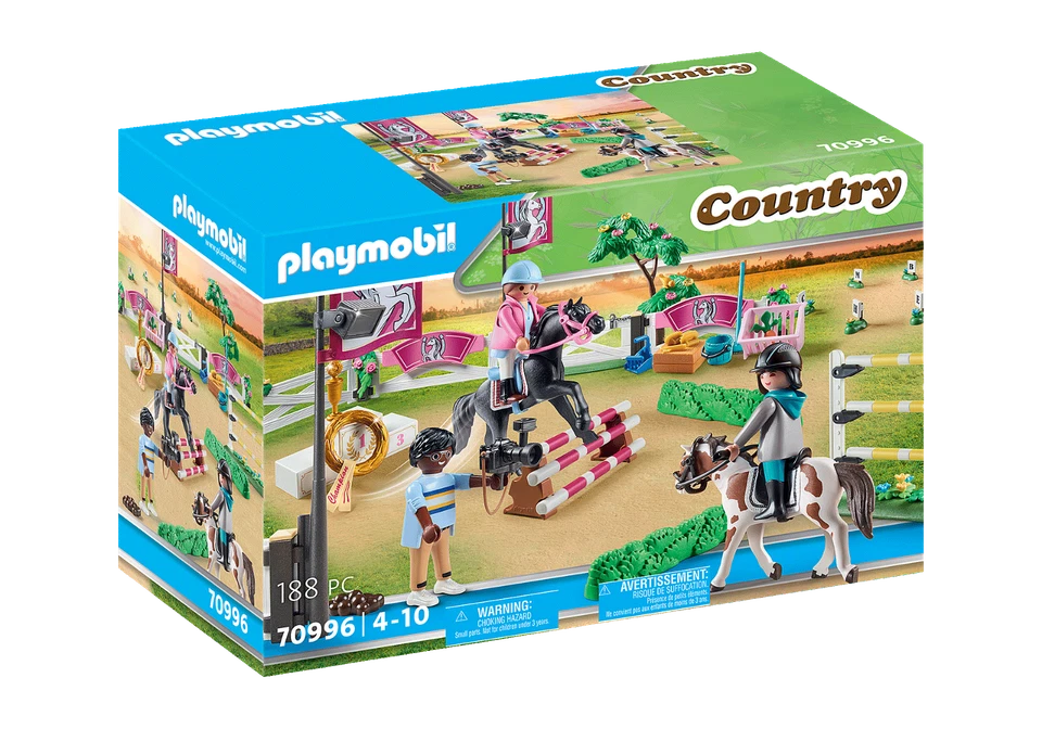 PLAYMOBIL COUNTRY 70996 TORNEO DI EQUITAZIONE