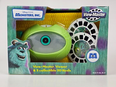 Monsters Green Eye Mike Viewer Reels Gift Box Set 2002