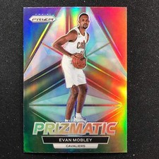 2022-23 Prizm EVAN MOBLEY Prizmatic Silver Prizm #27