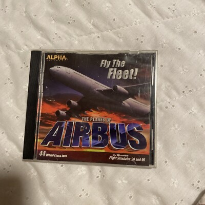 CD-Rom Fly the Fleet The Planes of Airbus for Microsoft Flight Simulator 95/98