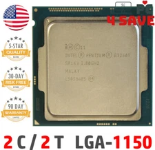4th Gen Intel Pentium G3250T CPU 2.80 GHz Dual-Core 3MB LGA-1150 Haswell SR1KV