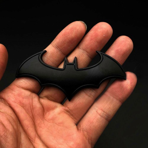 3D Metal Batman Logo Car Exterior Sticker Emblem Badge Decal Auto Accessories - Picture 2 of 13