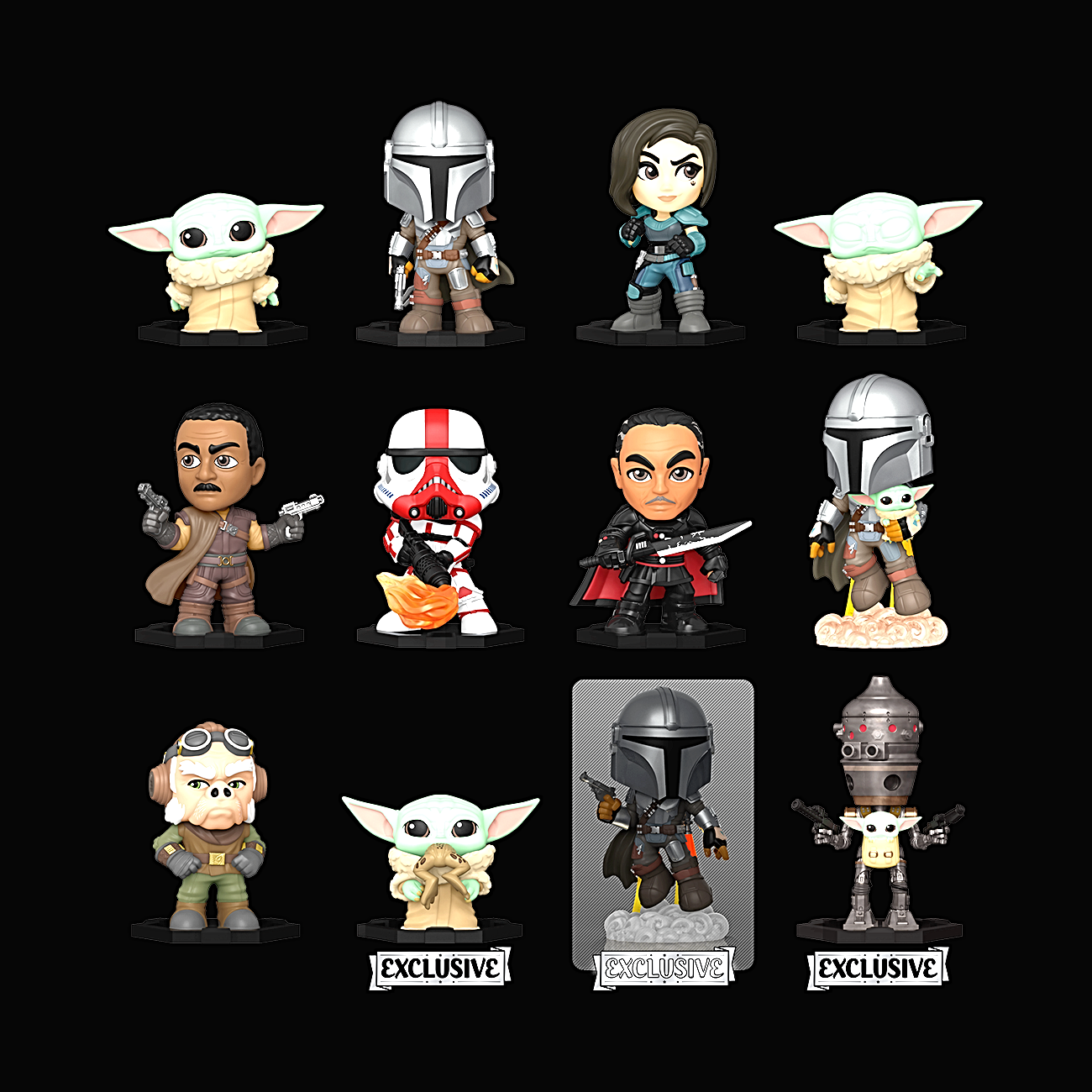 mandalorian mystery minis exclusive