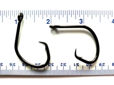 1000 VMC 3X Strong 8382 8382BN Nemesis Circle Black Nickel Fish Hooks 6/0 - bulk