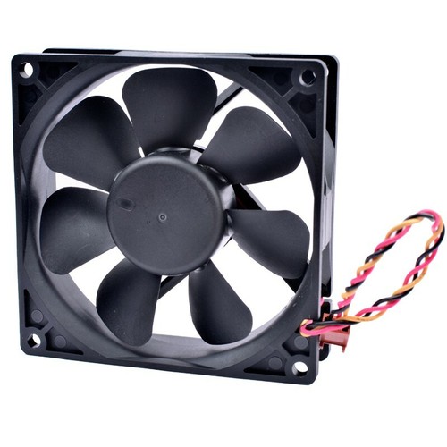 DELTA DSB0912M 90X90X25MM DC12V 0.19A 3PIN Chassis Cooling Fan - Picture 2 of 3