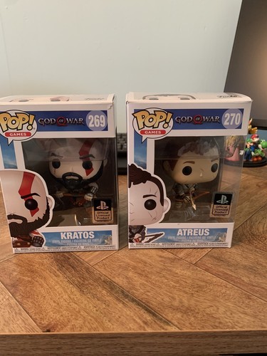 Kratos And Atreus Funko Pops 269 & 270 | eBay