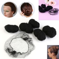 100pcs Hair Nets Invisible Elastic Mesh Bows Wig Nets Girls Hairnets Accessories