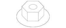OEM NEW Ford Genuine 2013-2021 Wiper Arm Nut W716490-S450B
