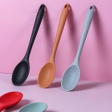 Silicone Serving Spoon Mixing Slotted Nonstick Kitchen Stirring Cooking Baking?