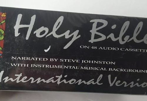 New Vintage Sealed International Version Complete Bible 48 Audio Cassettes - Picture 6 of 7