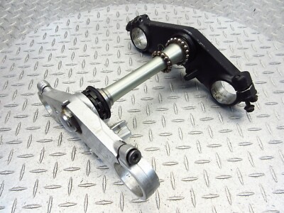 2002 02-03 Kawasaki ZX9R ZX900 Triple Tree Upper Lower Stem Clamp
