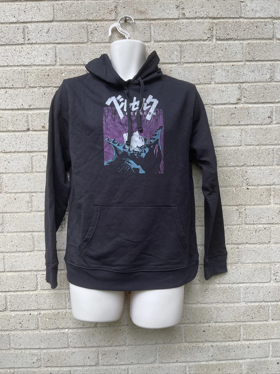 Berserk Hoodie Guts Swordsman Anime Pullover Men Small Medium | eBay